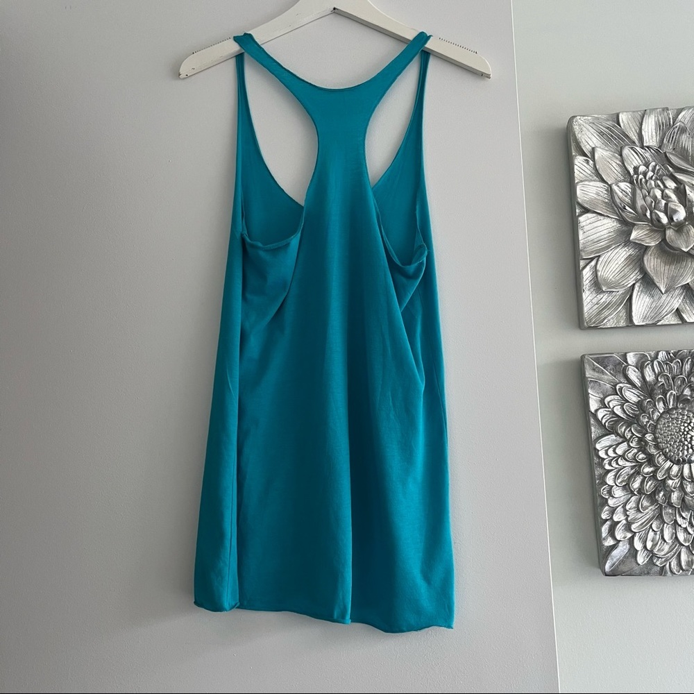 MOSSIMO Blue Racerback Tank - Picture 3 of 5